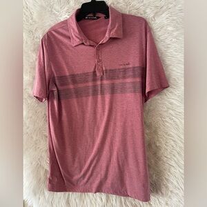 Travis Mathew King Of Cabo Men’s Short Sleeve Golf Polo Shirt. Size Large